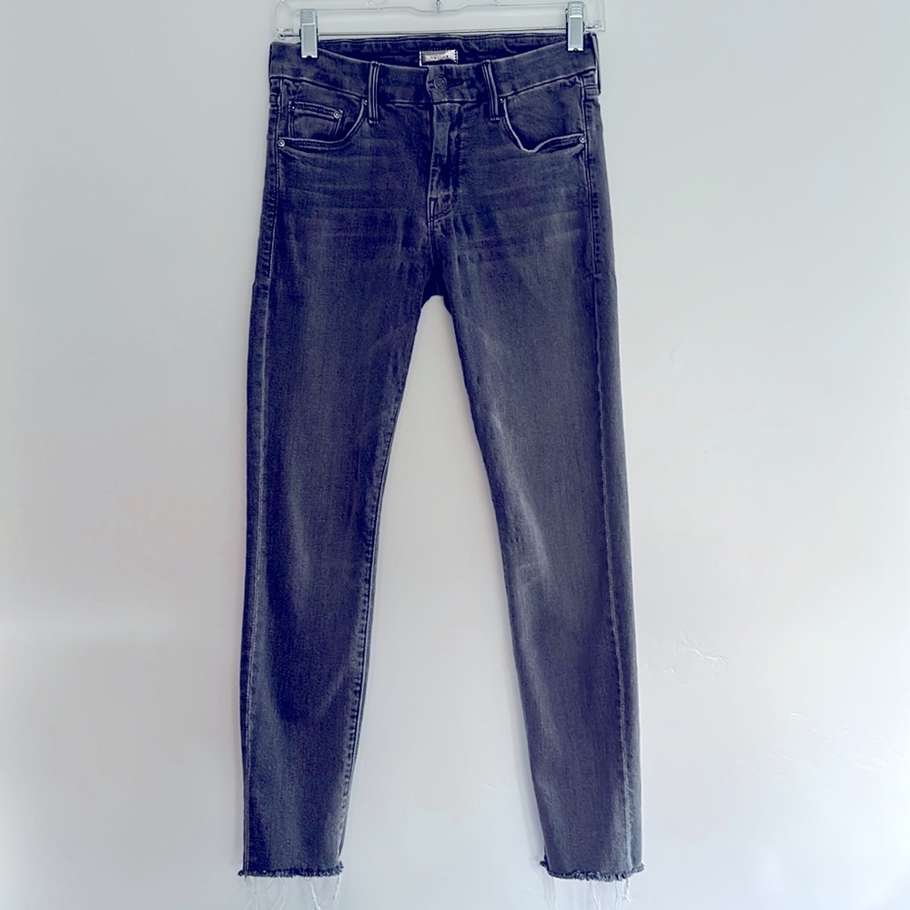 Mother Brand Looker Ankle Fray